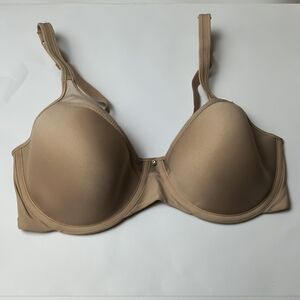 Bali Smooth Beige Underwire Bra Size 36D